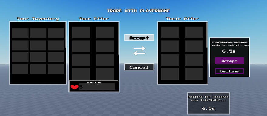 Trade UI