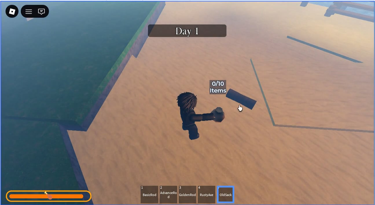 Log,Sack And Crafting System